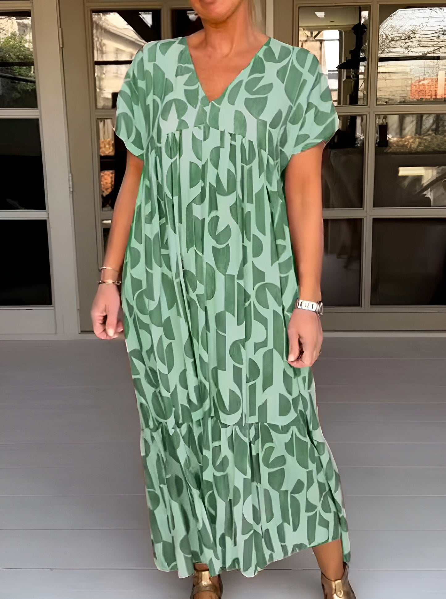 CATALINA | VESTIDO ESTAMPADO MULTICOLOR