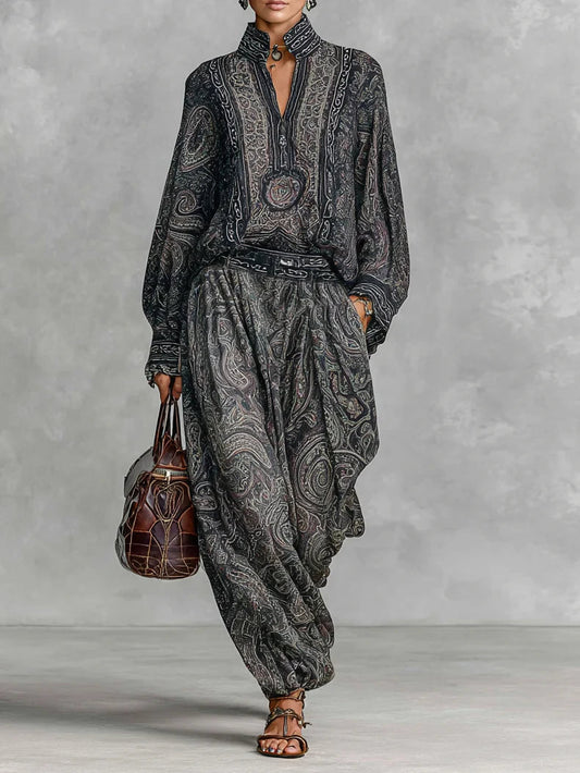 PAISLEY| CONJUNTO ESTILO VINTAGE PREMIUM