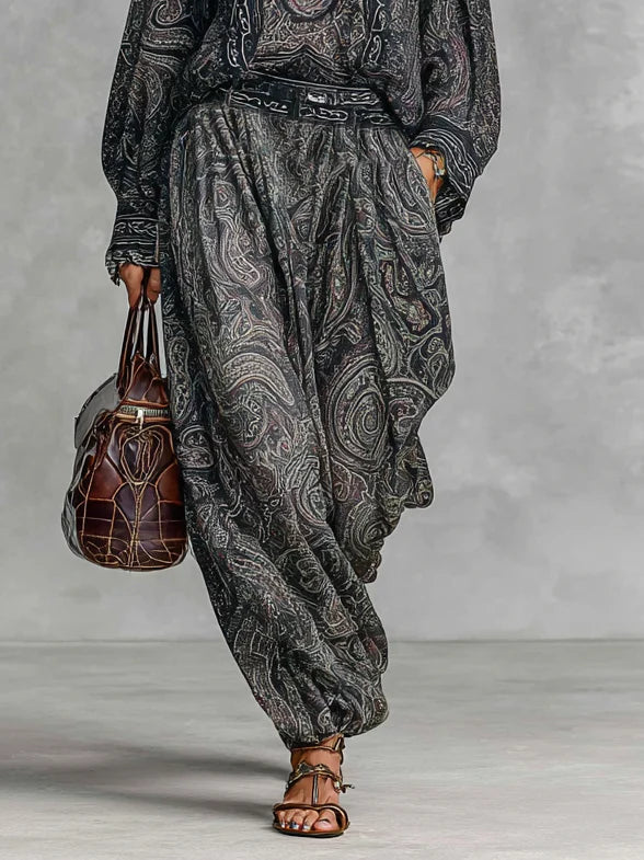 PAISLEY| CONJUNTO ESTILO VINTAGE PREMIUM