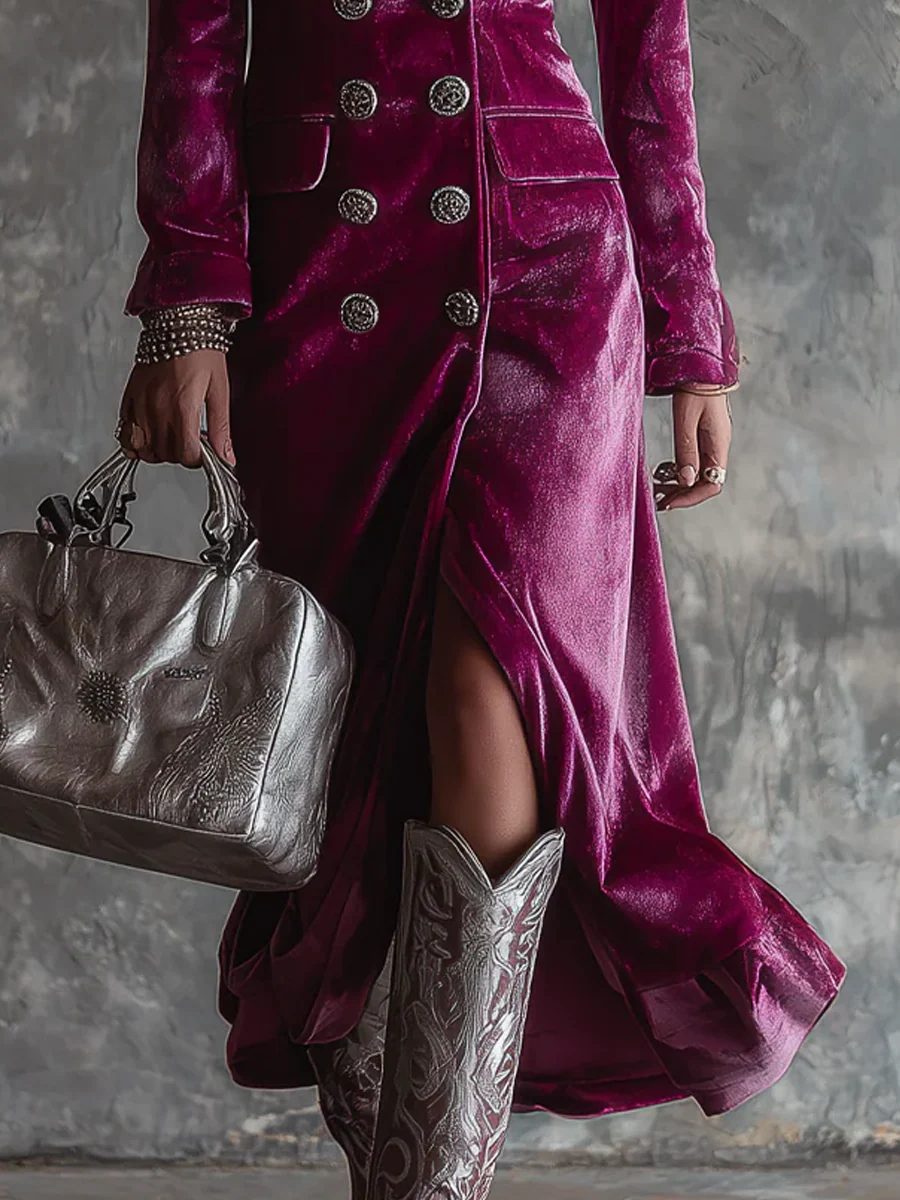 MILÁN | VESITIDO BLAZER TERCIOPELO PREMIUM